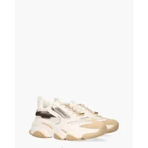 Steve Madden Possession-E Wit/Beige Damessneakers