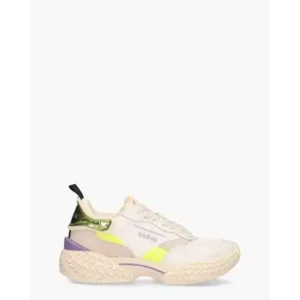 Ghoud Tyre Low Wit/Multicolor Damessneakers