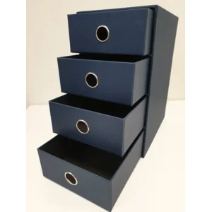 Rossler Soho schutbladenbox 4 lades Blauw