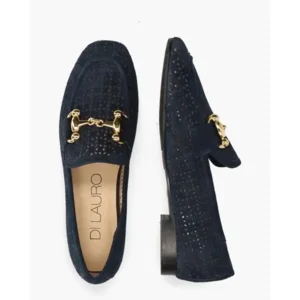 Di Lauro Willemiek Donkerblauw Damesloafers