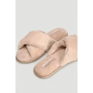 Ysabel Mora pantoffels in beige