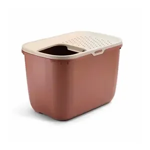 Savic Kattenbak Hop In Champagne Roze/Terracotta 58,5X39X39,5 cm