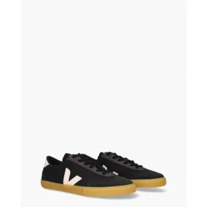 Veja Volley Canvas Zwart Herensneakers