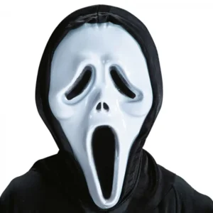 Masker - Screamer - Geest - PVC - Met  hoofdkap