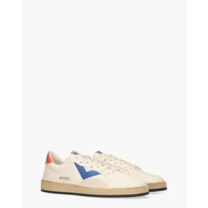 4B12 Play.New Off-White/Blauw/Rood Herensneakers
