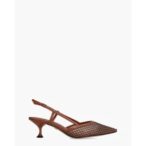 Lola Cruz Ruby Cognac Dames Slingbackpumps