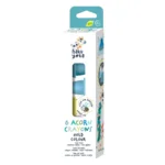 Waskrijt - Met bijenwas - In eikelvorm - Koude kleuren - 6st.