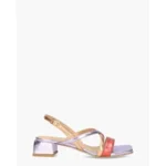 Platone Rood/Lila/Rose Damessandalen