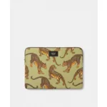 Wouf Laptophoes 13&14" Leopard Avo Groen