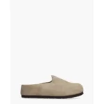 Birkenstock Amsterdam Wrapped Taupe Damesslippers