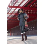 Janira Panty Dames: Zwart, Gebreid ( katoen ) ( JAN.332 )