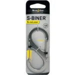 Nite Ize SlideLock Staal S-Biner Size #4 Roestvrij Karabijnhaak LSB4-11-R3