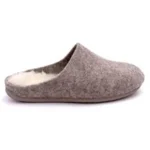 Unisex wollen pantoffel Natuur 37