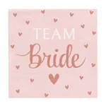 Servetten - Team Bride - 16x16cm - 16st.