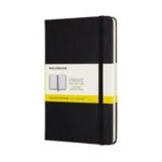 Moleskine notebook large geruit zwart HC