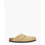 Birkenstock Boston Beige Damesslippers