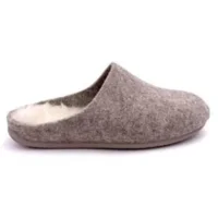 Unisex wollen pantoffel Natuur 38