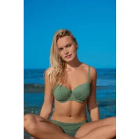 Sunflair Bikini Top: kaki, voorgevormd ( color up collection) ( SUNF.200 )