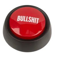 Bullshit - Knop - 6 geluiden - 9cm
