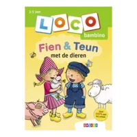 Loco Bambino - Boekje - Fien & Teun met de dieren - 3-5 jaar