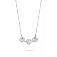Silver Rose Ketting met hanger CH6383W