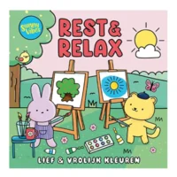 Boek - Kleurboek - Sunny vibes - Rest & relax
