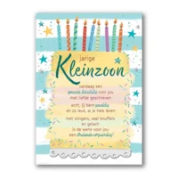 Kaart - Jarige kleinzoon - Lifetime of love - 01-LV.GBE.0008