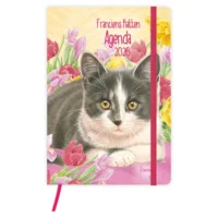 Week agenda - 2026 - Franciens katten - Tibbe - 12,7x17,8cm