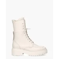 Nubikk Fae Aubine Off-White Dames Veterboots