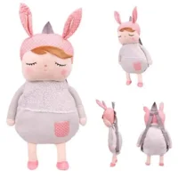 Angela Doll Rugzak konijn grey