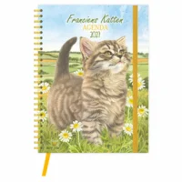 Agenda - Mischa - Franciens katten - Spiraal - 2027 - 17x23cm