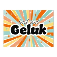 Kaart - Eyecandy - Heel veel geluk - EC08-G