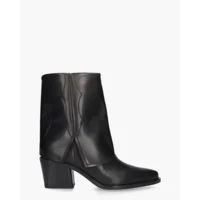 Gioia Amany Zwart Dames Enkelboots