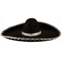 Hoed Vilt Sombrero Zwart