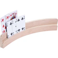 Speelkaarten - Kaarthouder dubbel - 35cm