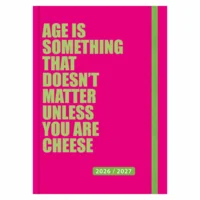 Week agenda - 2027 - 17 maanden - 14,8x21cm - Magenta