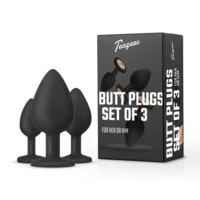 Teazers Buttplug Set Zwart