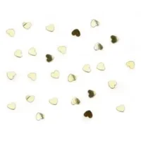 Tafeldecoratie - Confetti - Hart - Goud - 15gr.