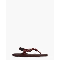 Flòwze Flò Monocolor Bordeaux Damessandalen