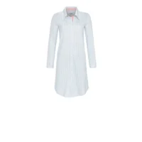 Ringella Nachthemd Dames: Gestreept, Doorknoop model, Lengte 95cm ( RIN.612 )