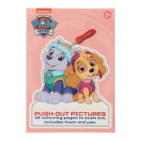 Prikblok - Paw Patrol - Roze - Priklap & prikpen - 1st.