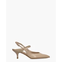 Guglielmo Rotta Arcelle Nappa Nude Dames Slingbackpumps