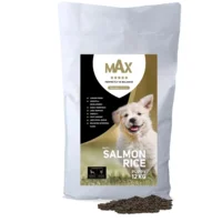 Max Puppy Geperste Brokken Zalm & Rijst
