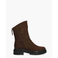 Rapid Soul Alessa Donkerbruin Dames Enkelboots