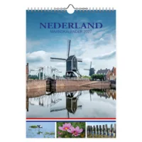 Maand kalender - 2027 - Molen - 23,5x33,5cm