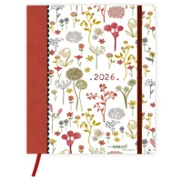 Week planner - Agenda - 2026 - Studio onszelf - Flower field - 16,3x20,3cm