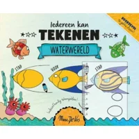 Boek - Tekenboek - Iedereen kan tekenen - Waterwereld
