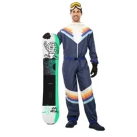 Kostuum - Skipak - Jumpsuit met capuchon en riem - XL