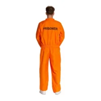 Kostuum - Gevangene - Oranje - Jumpsuit - XL