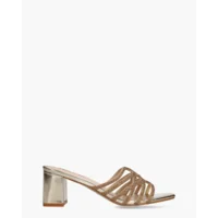 Ella Cruz Zyanna Goud Damesslippers